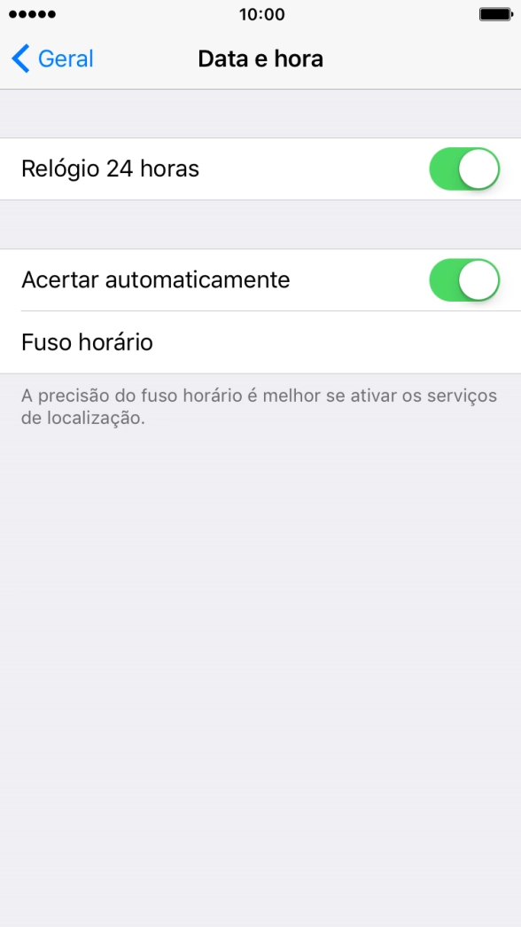 Prima a tecla de início para terminar e voltar ao ecrã inicial.