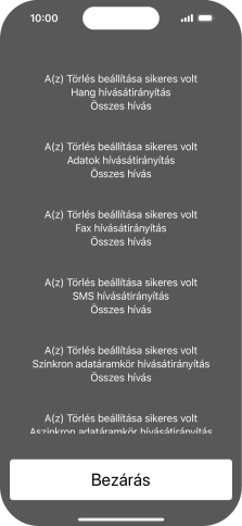 Válaszd a Bezárás lehetőséget.