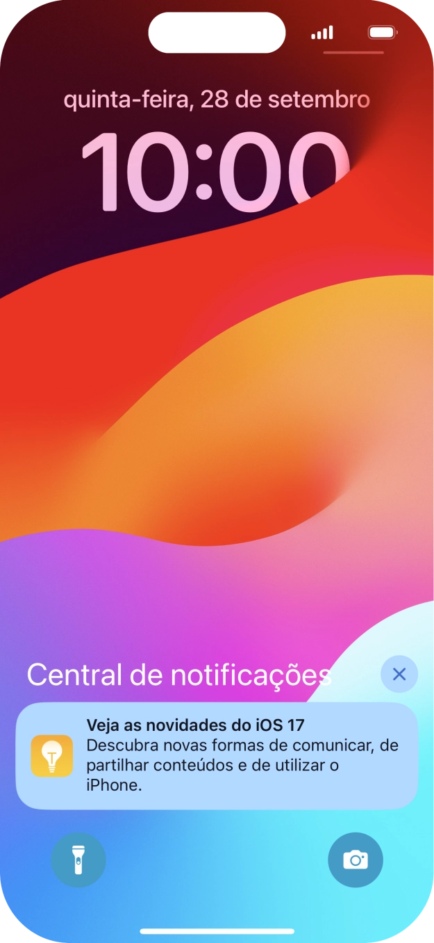 Prima a notificação pretendida e siga as indicações no ecrã para utilizar a função escolhida.