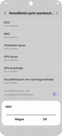 Írd be azt, hogy 70, és válaszd az OK lehetőséget.
