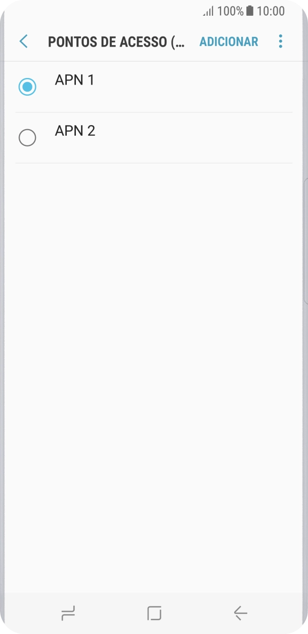 Prima o campo junto à ligação de dados para a ativar.
