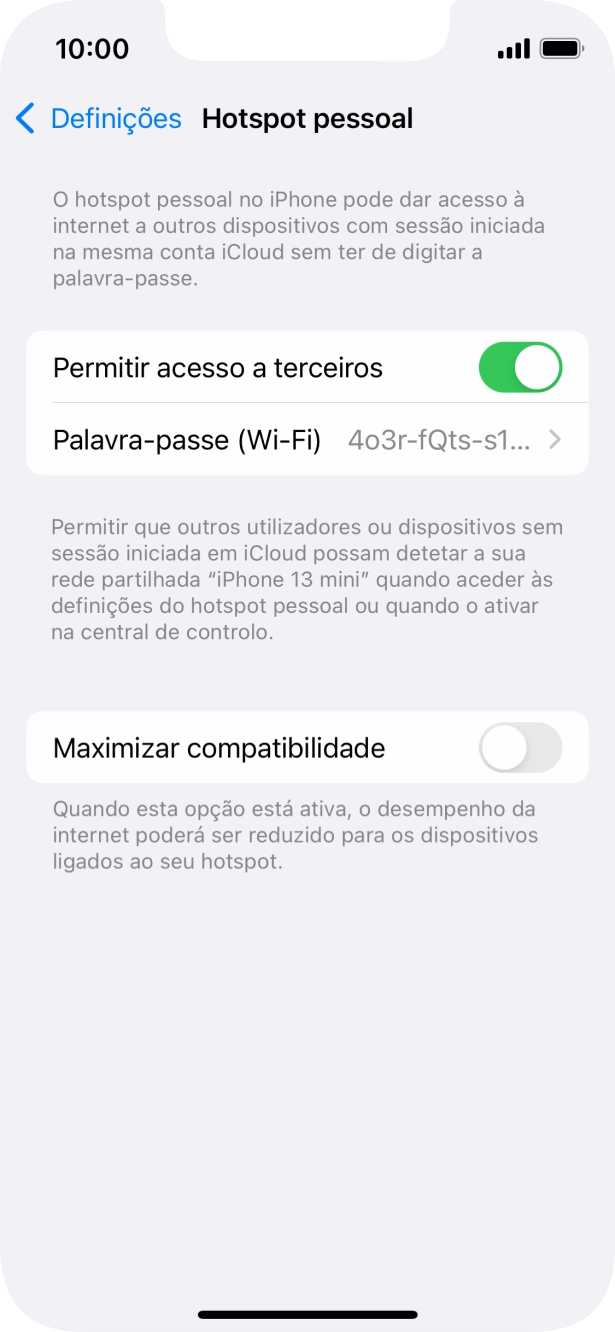 Para voltar ao ecrã inicial, deslize o dedo de baixo para cima a partir da base do ecrã.