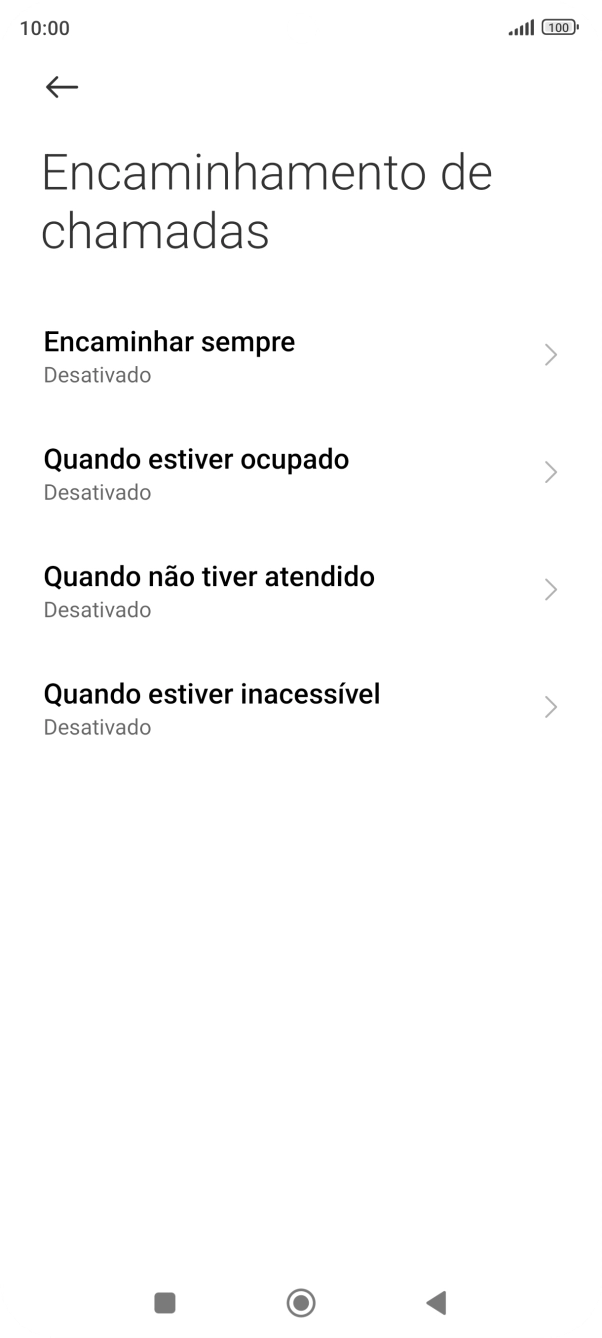 Prima a tecla de início para terminar e voltar ao ecrã inicial.