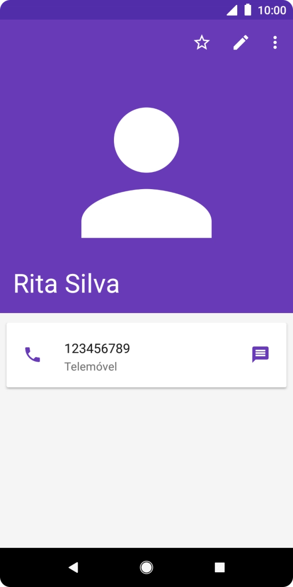 Prima o número pretendido.