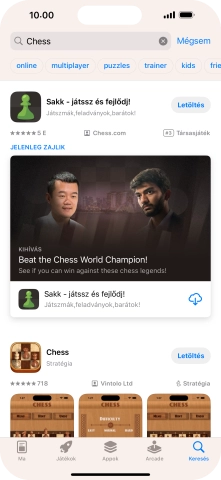 Kattints a kívánt alkalmazásra.