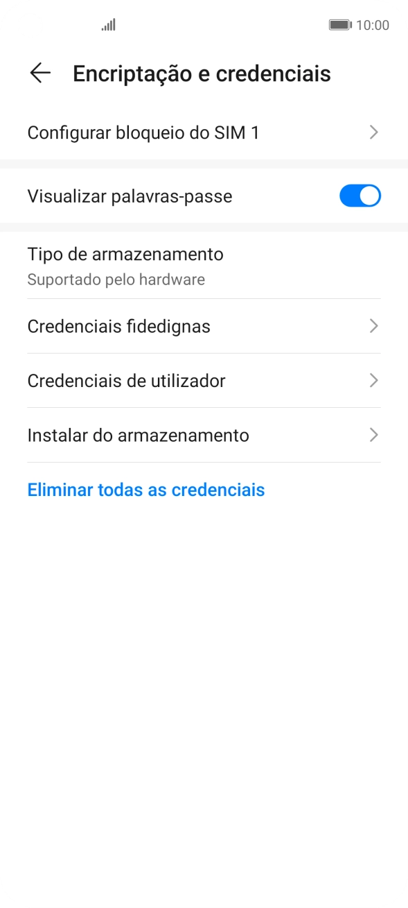 Prima Configurar bloqueio do ‹SIM›.