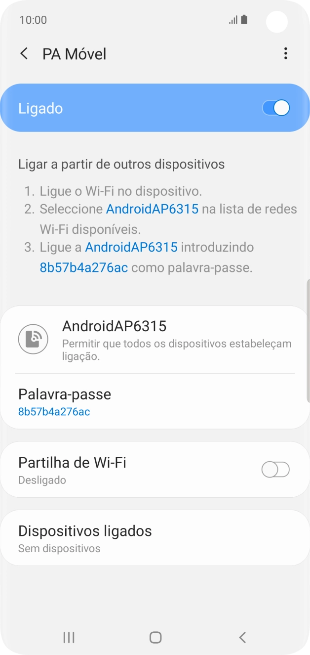 Prima a tecla de início para terminar e voltar ao ecrã inicial.