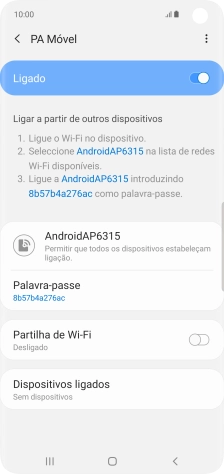 Prima a tecla de início para terminar e voltar ao ecrã inicial.