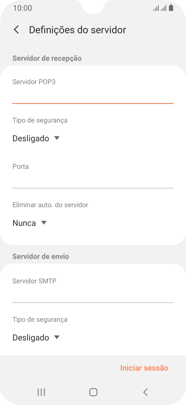 Prima a lista suspensa sob 