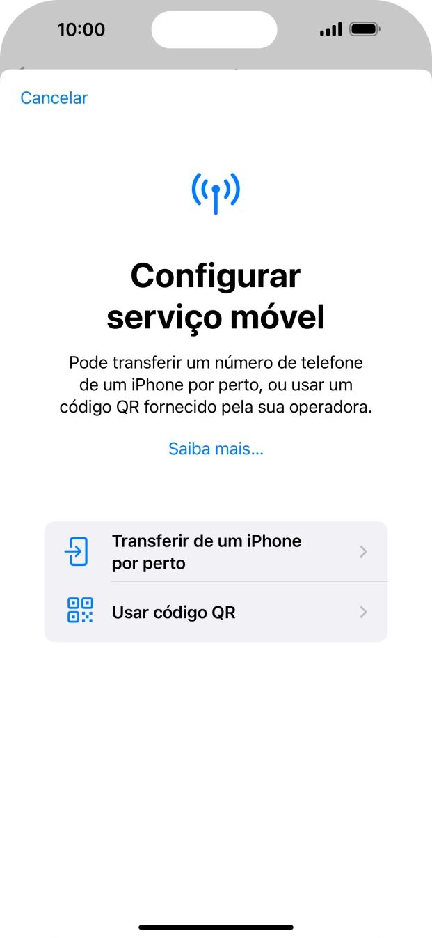 Prima Usar código QR.