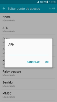 Introduza net2.vodafone.pt e prima OK.