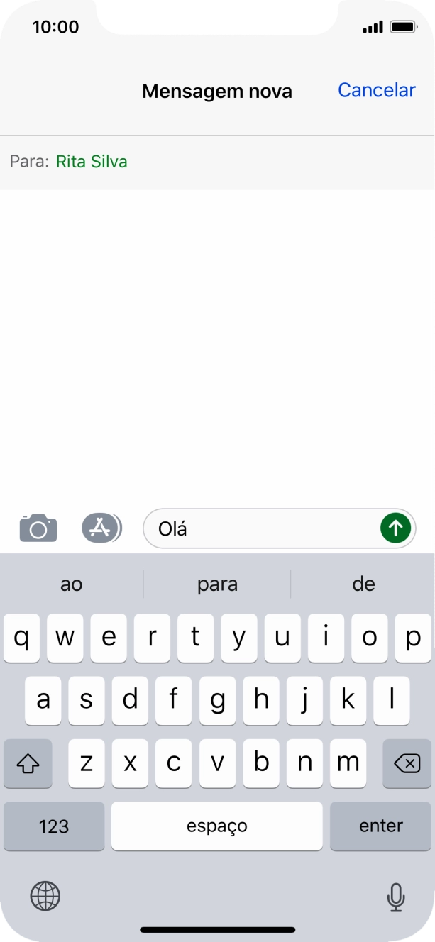 Prima o ícone de apps.