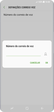 Introduza 123 e prima OK.