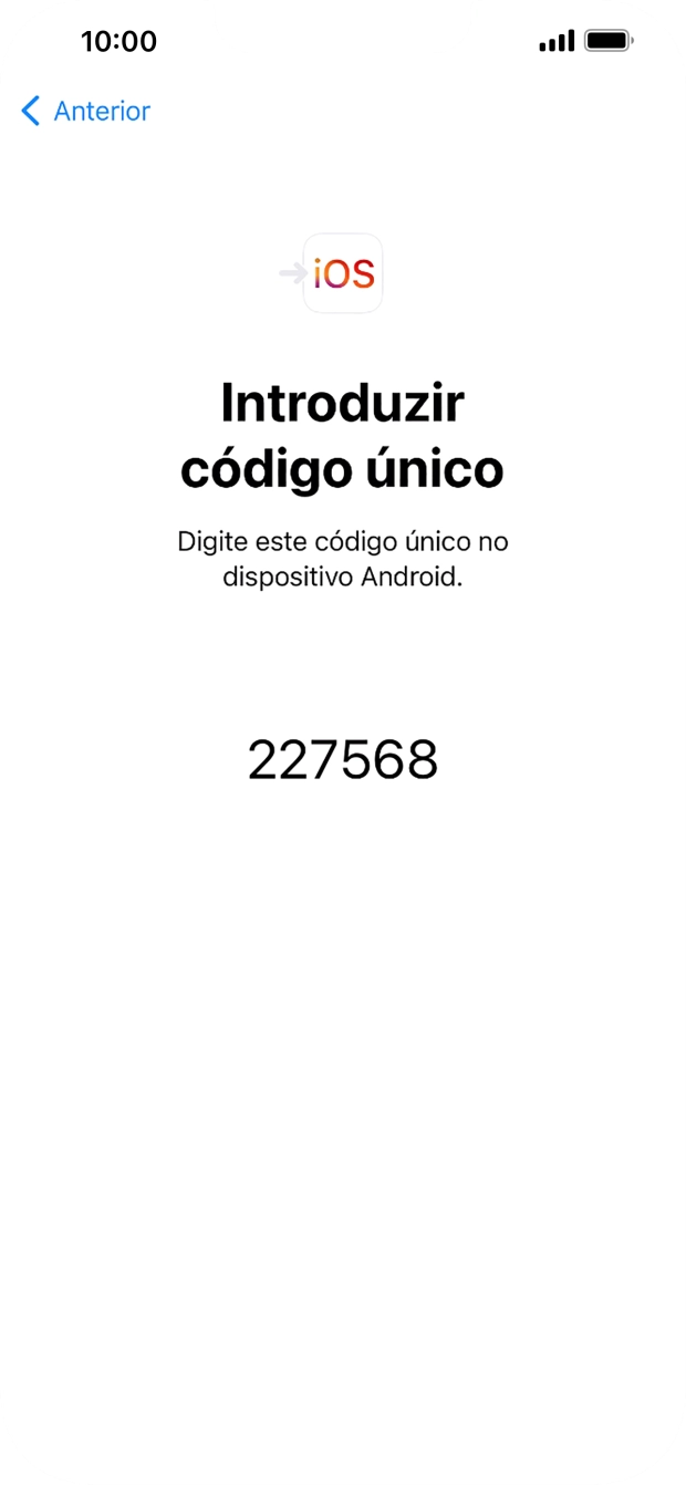Siga as indicações no ecrã e na app 