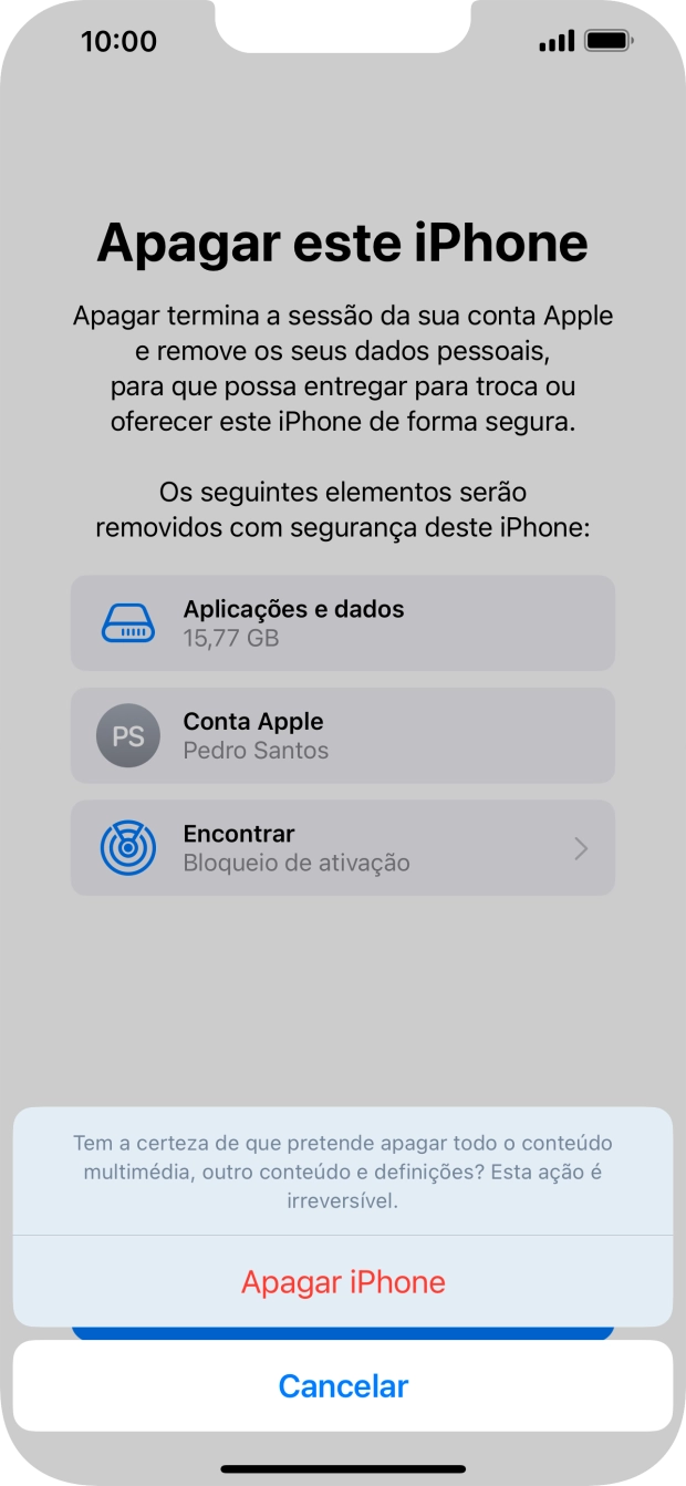 Prima Apagar iPhone.