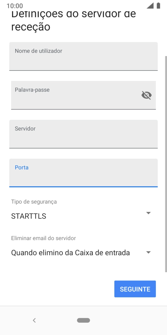 Prima a lista suspensa sob 