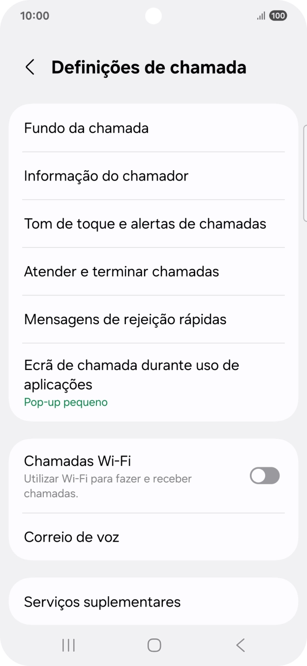 Prima Serviços suplementares.