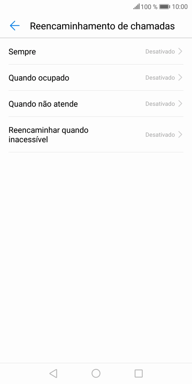 Prima a tecla de início para terminar e voltar ao ecrã inicial.