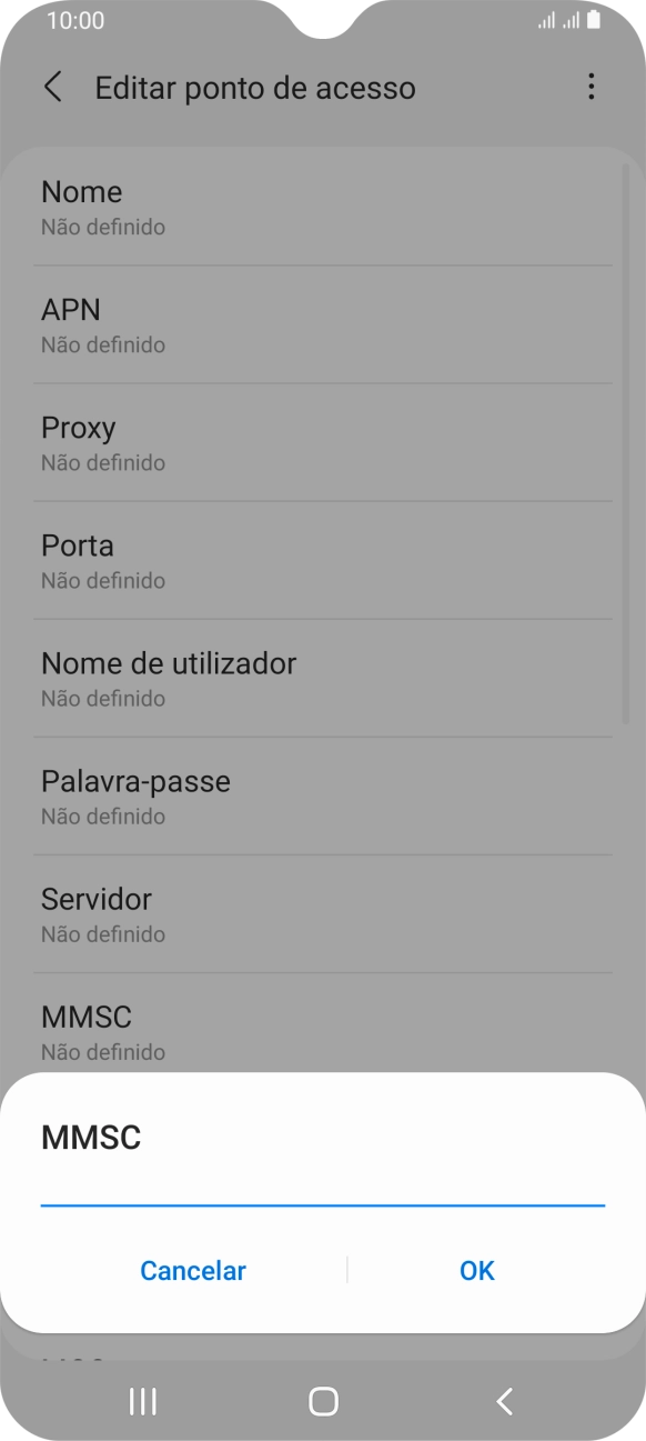 Introduza http://mms.vodafone.pt/servlets/mms e prima OK.