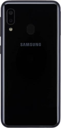Imagen 2: Vista posterior del Samsung Galaxy A20e - Black