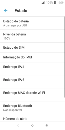 Prima Informação do IMEI.