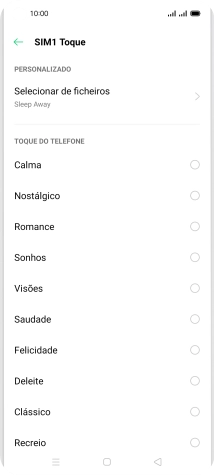 Prima a tecla de início para terminar e voltar ao ecrã inicial.