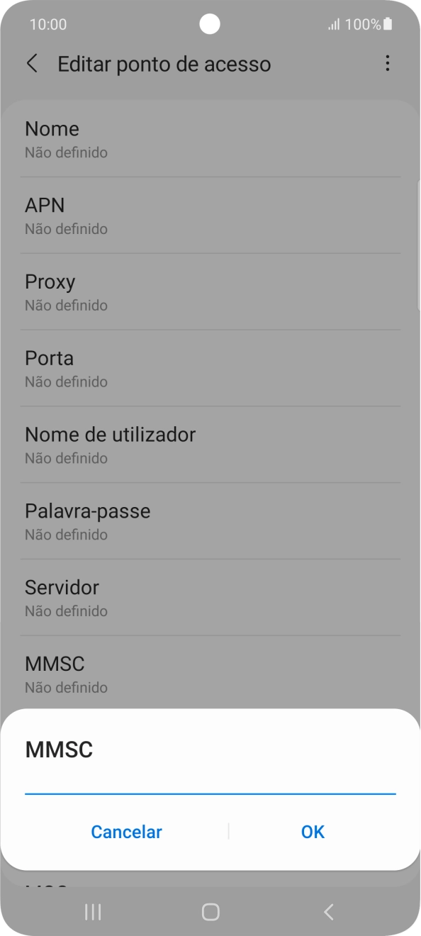 Introduza http://mms.vodafone.pt/servlets/mms e prima OK.