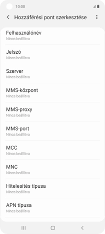 Válaszd az MCC lehetőséget.