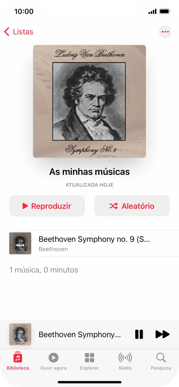 Prima o título da música.