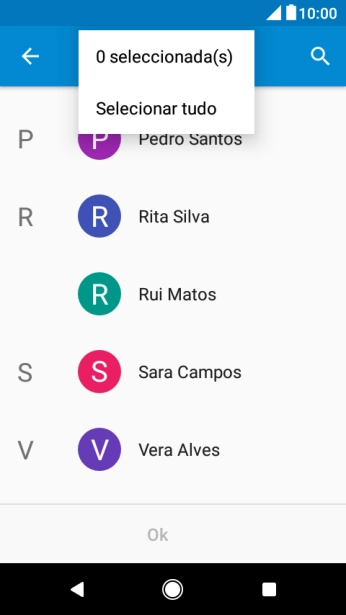 Prima Selecionar tudo.