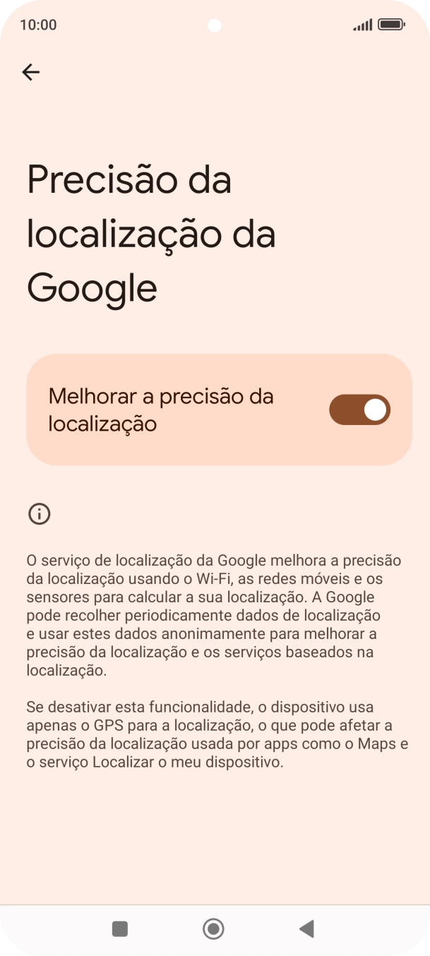 Se premir o indicador junto a 