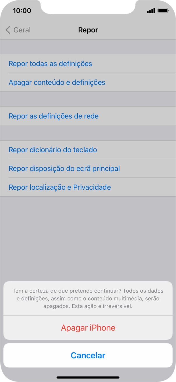 Prima Apagar iPhone.