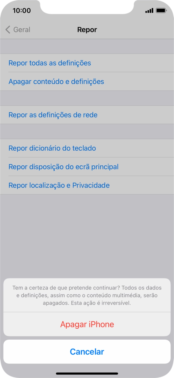 Prima Apagar iPhone.