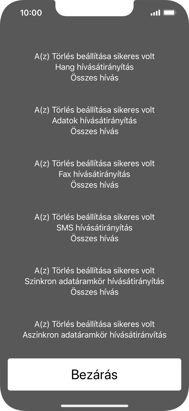 Válaszd a Bezárás lehetőséget.