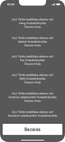 Válaszd a Bezárás lehetőséget.