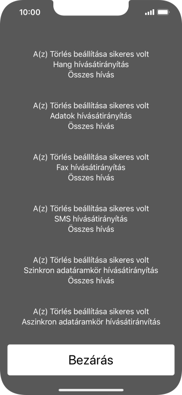 Válaszd a Bezárás lehetőséget.