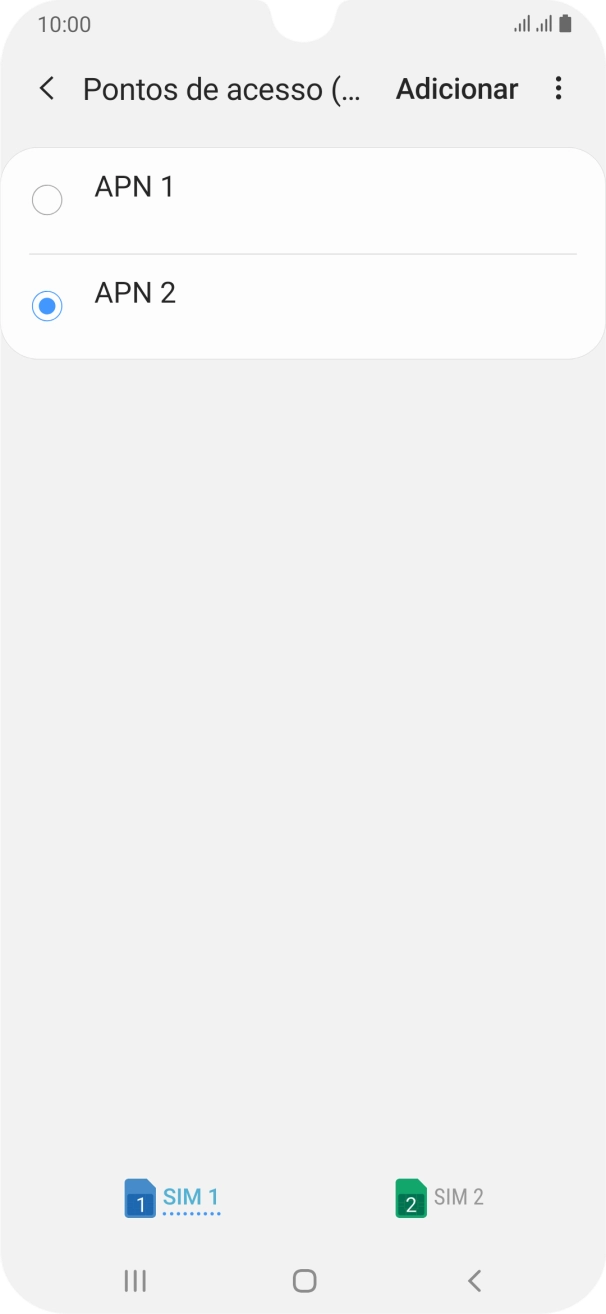 Prima a tecla de início para terminar e voltar ao ecrã inicial.
