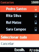 Escolha Seleccionar tudo.