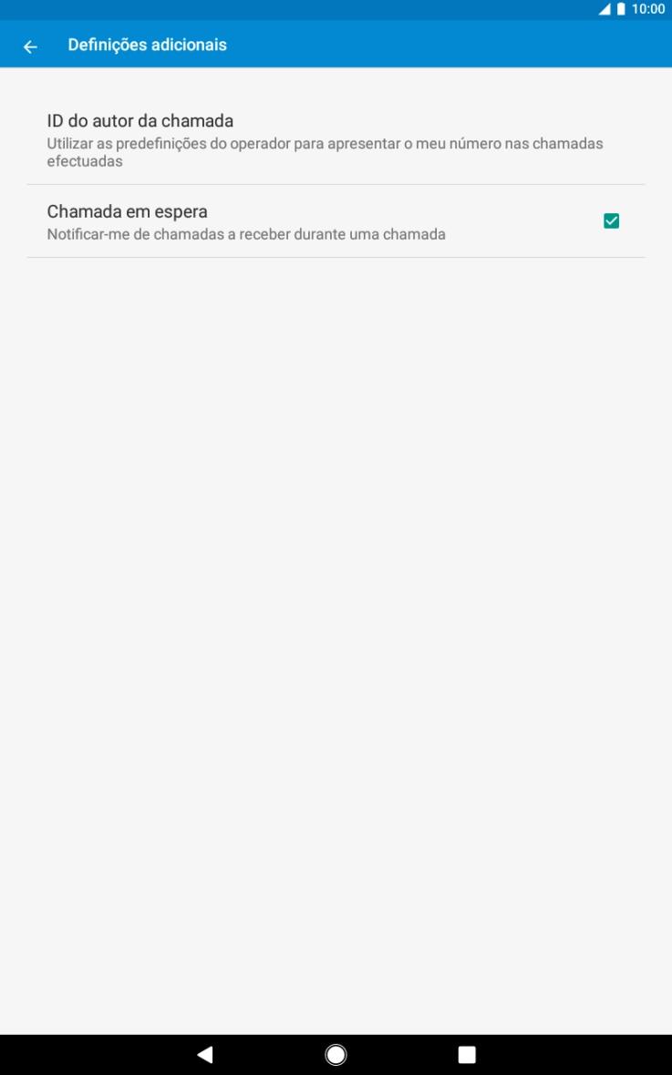 Prima ID do autor da chamada.