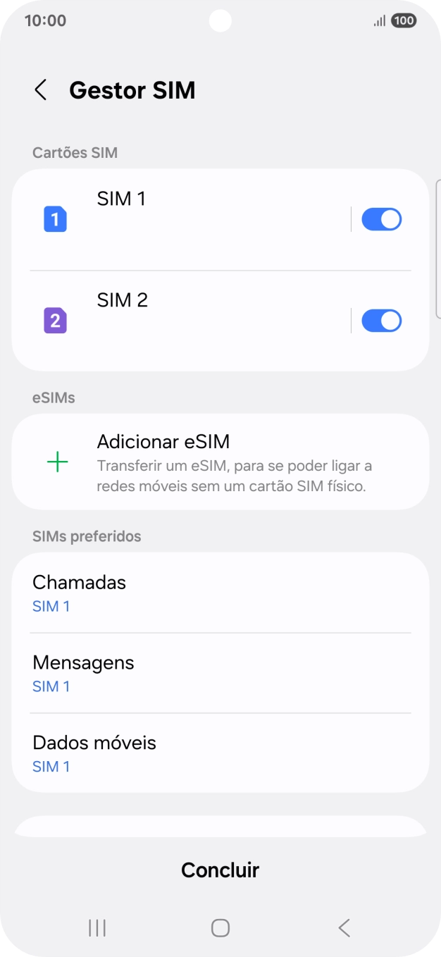 Prima o plano pretendido.