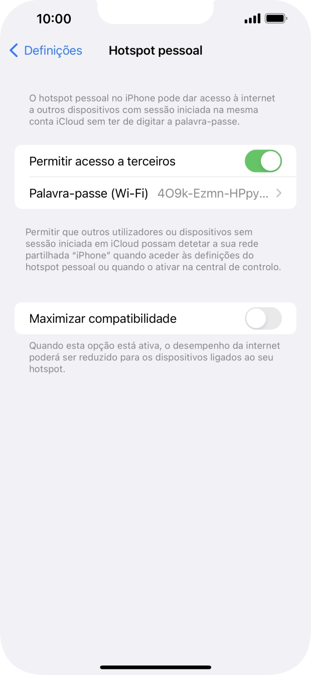 Para voltar ao ecrã inicial, deslize o dedo de baixo para cima a partir da base do ecrã.