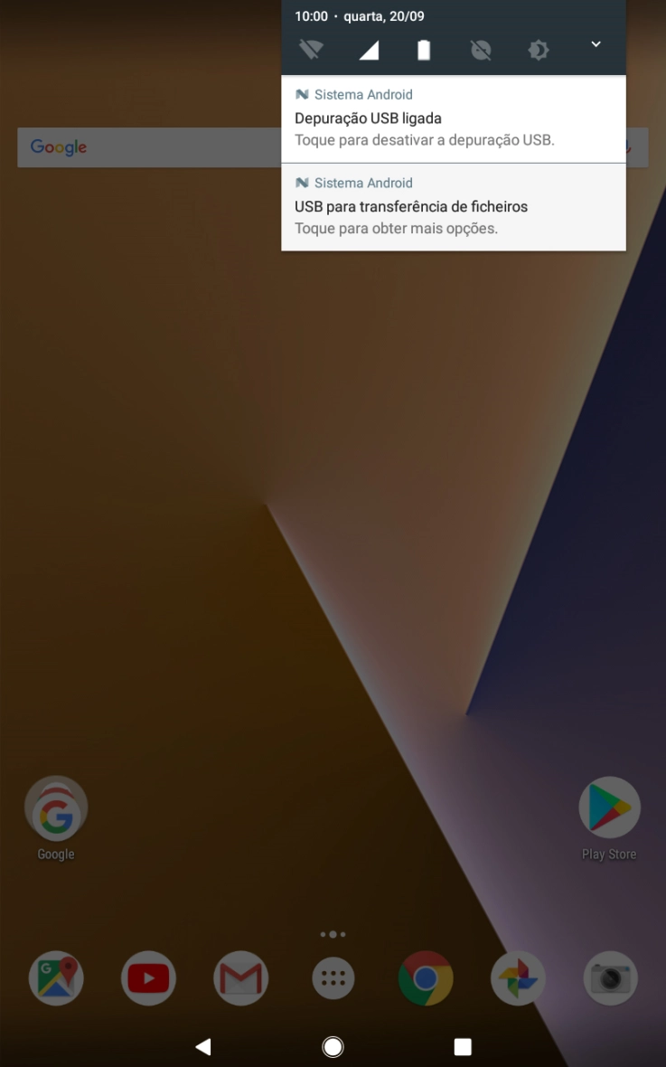 Prima o ícone de ligações.