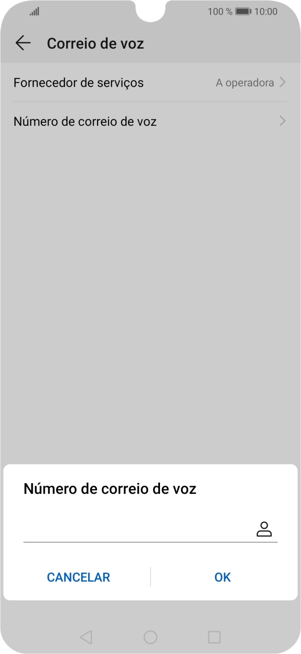 Introduza 123 e prima OK.