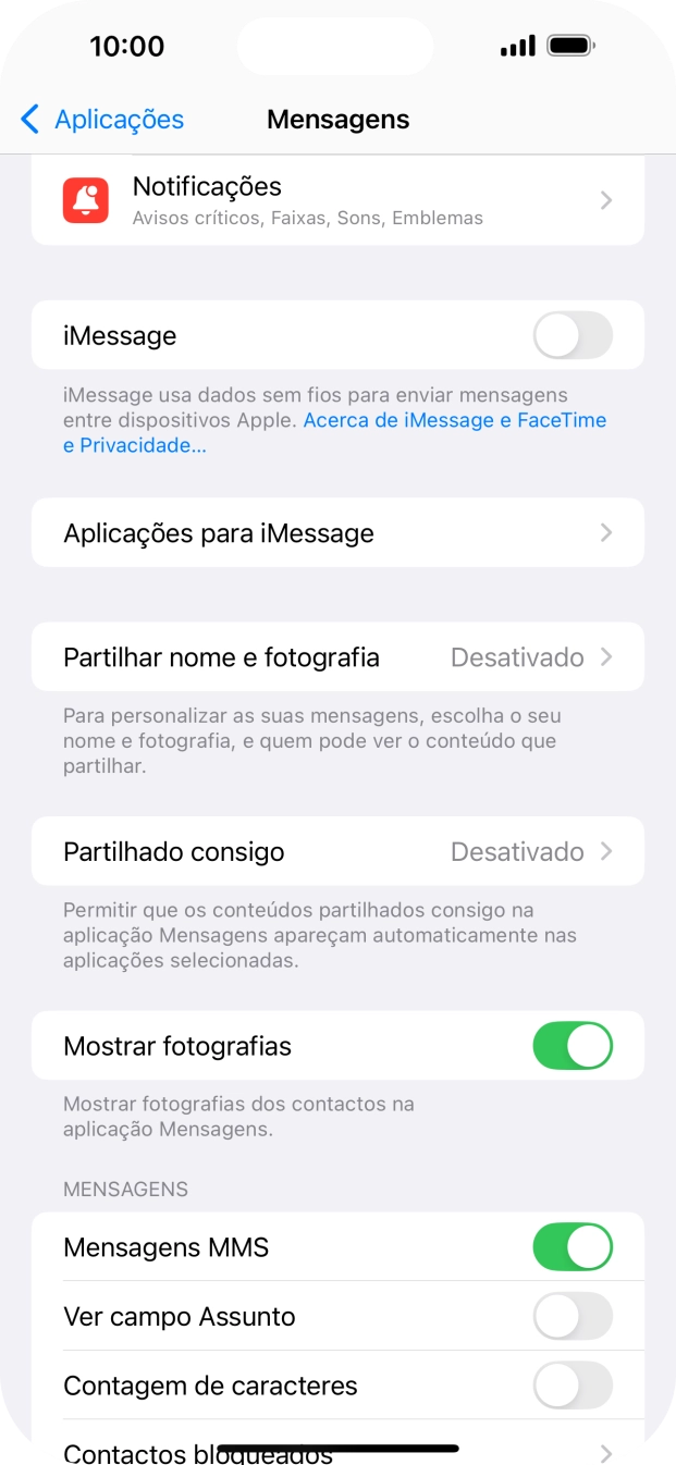 Para voltar ao ecrã inicial, deslize o dedo de baixo para cima a partir da base do ecrã.
