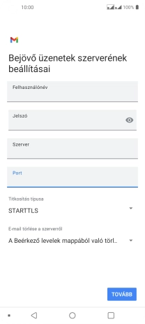 Nyisd le a „Titkosítás típusa” alatt legördülő menüt.