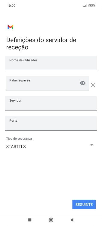 Prima o campo sob 