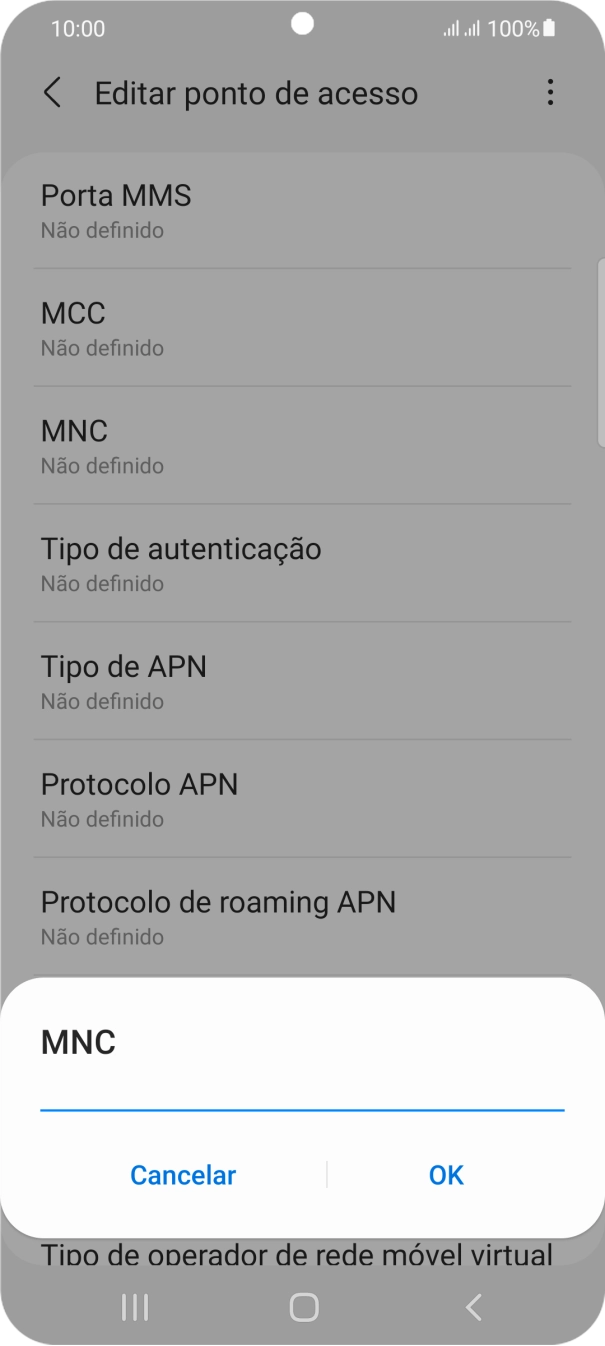 Introduza 01 e prima OK.