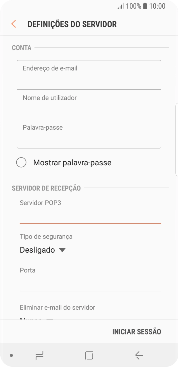 Prima a lista suspensa sob 