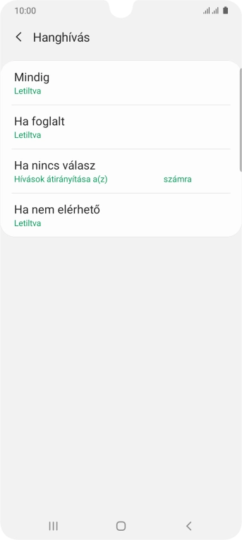 A befejezéshez, és ahhoz, hogy visszatérhess a főképernyőhöz, nyomd meg a főgombot.