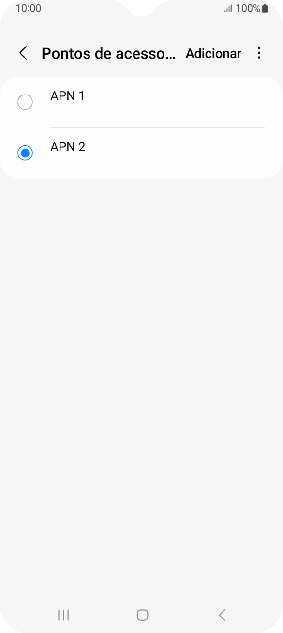 Prima a tecla de início para terminar e voltar ao ecrã inicial.